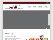 Tablet Screenshot of lab15.com